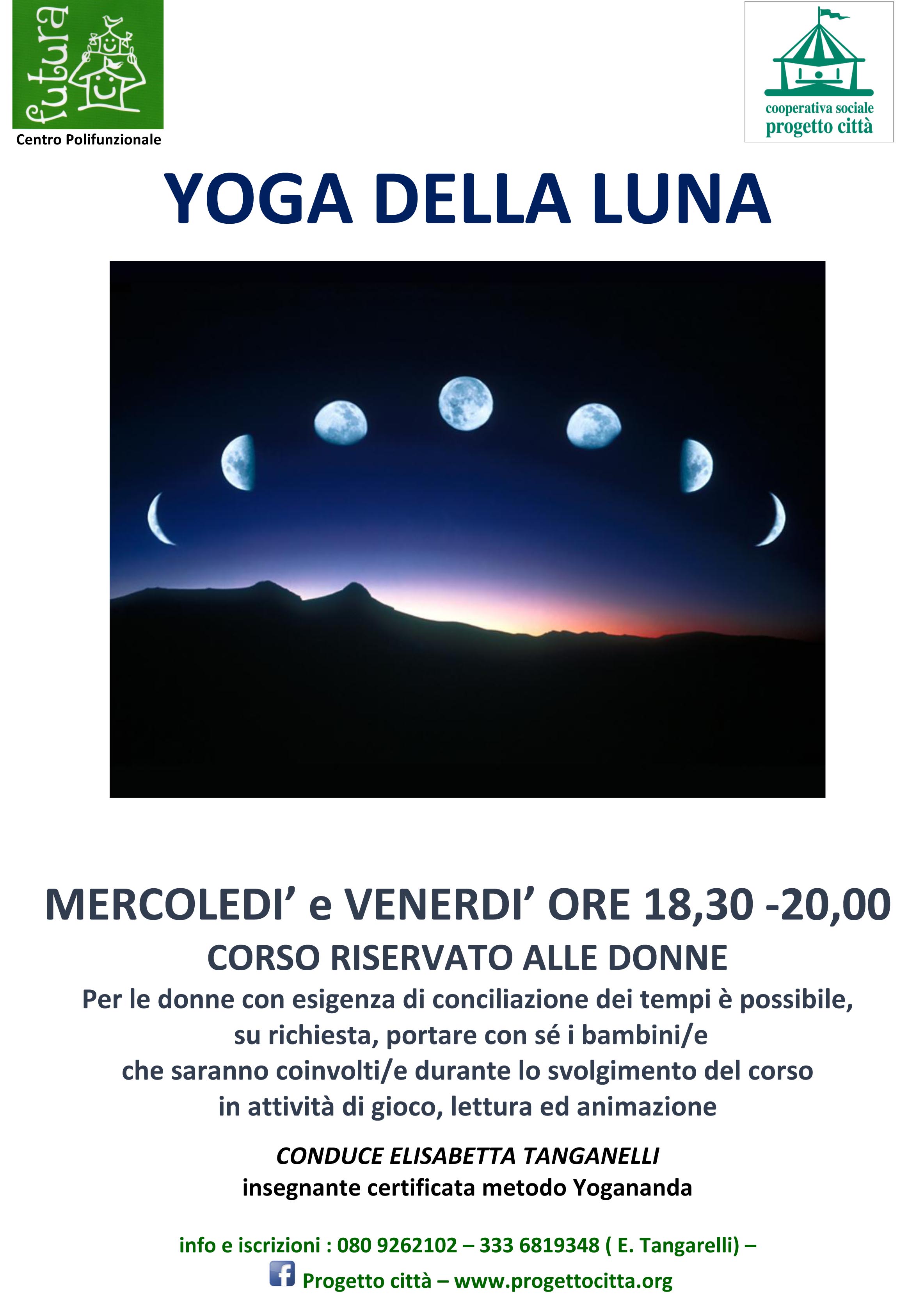 locandina corso Yoga  DONNA